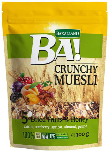 Buy Crunchy Muesli 5 Dried Fruits & Honey Online