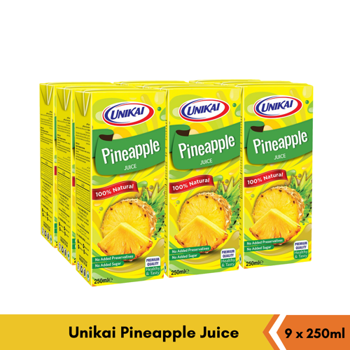 Farzana Buy Unikai Pineapple Juice (9x250ml) Online at the best price