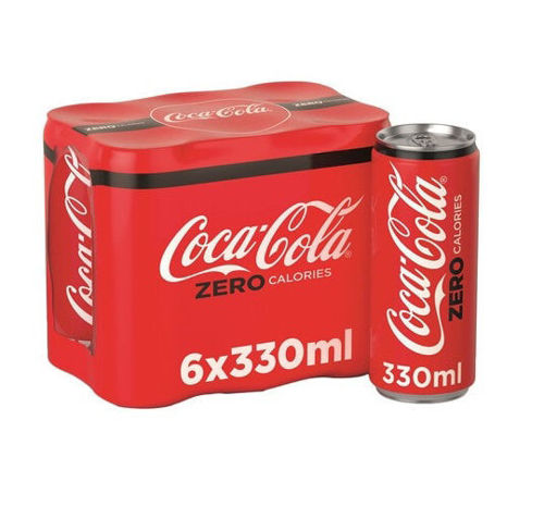 Buy Coca-Cola Zero (6 X 330ml) Online