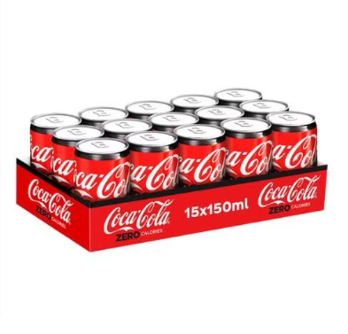 Buy Coca-Cola Zero (15 X 150ml) Online