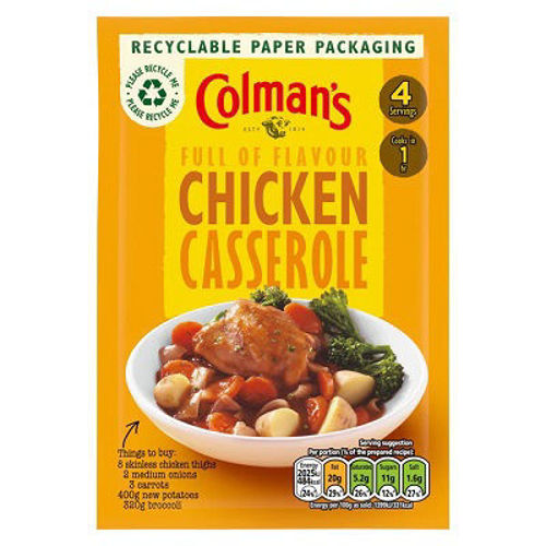 Colman's Chicken Casserole 40g Online