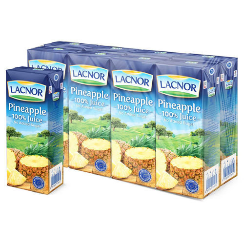Buy Lacnor Pineapple Juice (8 X 180ml) Online
