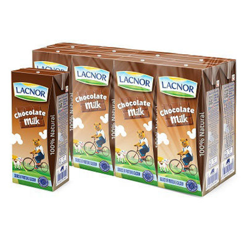 Buy Lacnor Chocolate Milk (8 X 180ml) Online