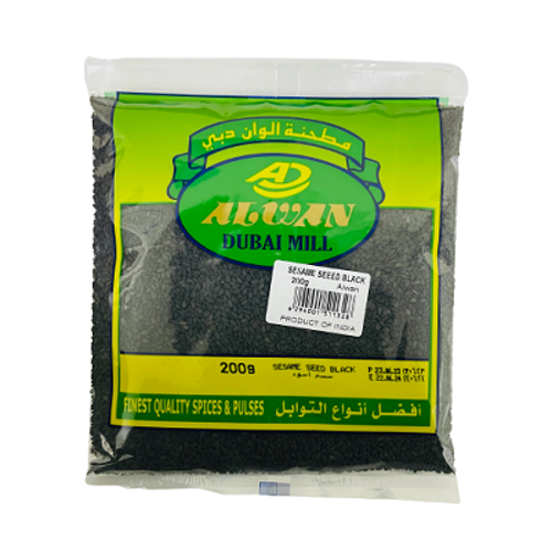 Buy Alwan Sesame Seed Black 200g Online
