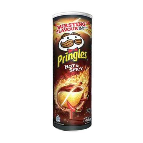 Buy Pringles Hot & Spicy Chips 165g Online