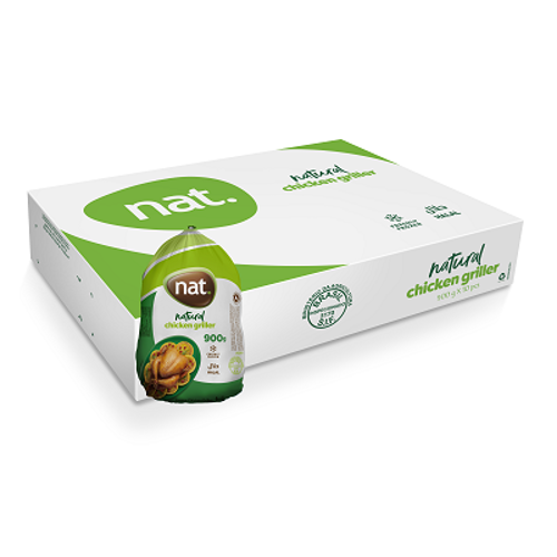 Buy NAT Whole Chicken 900g Pack of 10 Online