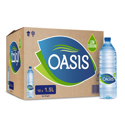 Buy Oasis Low Sodium Drinking Water (12 X 1.5ltr) Online