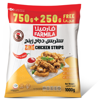 Picture of Farmila Spicy Chicken Strips Box (10x1kg)