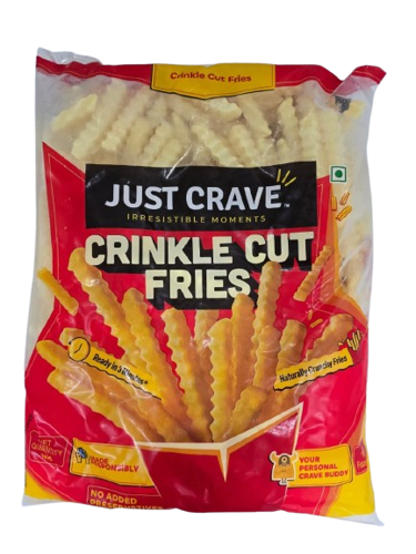Picture of Just Crave Crinkle Cut Fries 1kg
