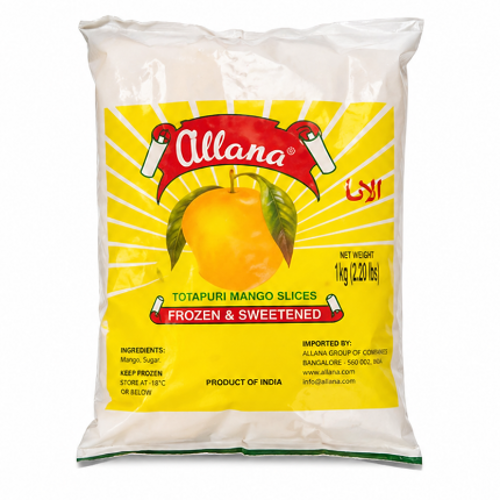Picture of Allana Totapuri Mango Slice 1kg