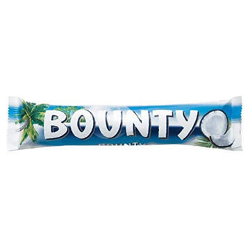 Picture of Bounty Coconut Chocolate Bar 57G - 24 Pcs