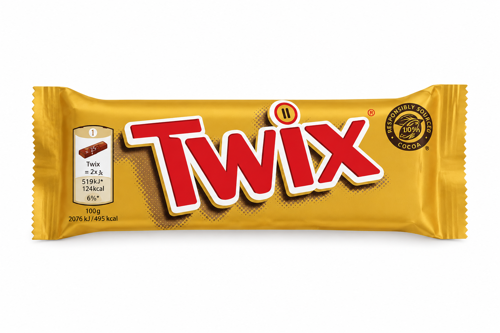 Picture of Twix Chocolate Bar 50G - 12 Pcs