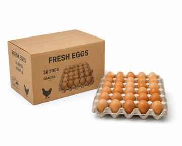 Picture of Malaysia Brown Eggs Medium Box