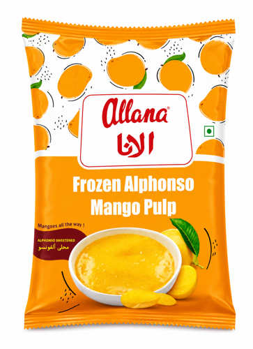 Picture of Allana Mango Pulp Alphonso 1kg